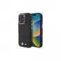 BMW M Edition Kevlar Wrapped Metal Hard Case voor Apple iPhone 16 Pro Max 6,9 inch - Zwart