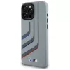 BMW Turning Lines siliconen Hard Case voor Apple iPhone 16 Pro Max 6,9 inch grijs MagSafe