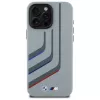 BMW Turning Lines siliconen Hard Case voor Apple iPhone 16 Pro Max 6,9 inch grijs MagSafe