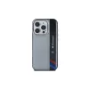 BMW Motorsport hardcase voor Apple iPhone 16 Pro 6,3 inch grijs IML Vertical Stripe