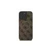Guess 4G Ring Classic Logo MagSafe case voor iPhone 16 Pro (bruin)