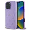 Guess GUHMP16XPSAPSMEU iPhone 16 Pro Max 6,9 inch paars hardcase Saffiano Peony Classic Logo MagSafe