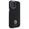 Guess GUHCP16SM4DGPK iPhone 16 6,1 inch zwart hardcase siliconen logo strass 4G