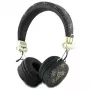 Guess 4G Triangle Round Shape draadloze hoofdtelefoon, Bluetooth, ENC, zwart