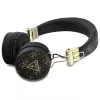 Guess 4G Triangle Round Shape draadloze hoofdtelefoon, Bluetooth, ENC, zwart