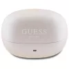 Guess Capsule Printed Logo - Bluetooth TWS ANC & ENC-oordopjes + oplaadcase (roze)