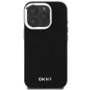 DKNY DKHMP16XPSCMCLK hard case voor Apple iPhone 16 Pro Max 6,9 inch zwart zilver logo MagSafe