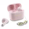 Guess Glossy Effect Printed Classic Logo & Charm TWS-oordopjes roze