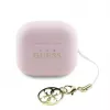 Guess Glossy Effect Printed Classic Logo & Charm TWS-oordopjes roze