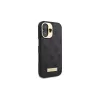 Guess GUHMP16SU4GPRK iPhone 16 6.1 hardcase 4G Logo Plate MagSafe zwart