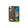 Guess GUHMP16MU4GPRW iPhone 16 Plus 6,7 inch bruine hardcase 4G Logo Plate MagSafe
