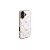 Guess GUHCP16SPG4GPH hardcase voor Apple iPhone 16 6,1 inch wit 4G Triangle