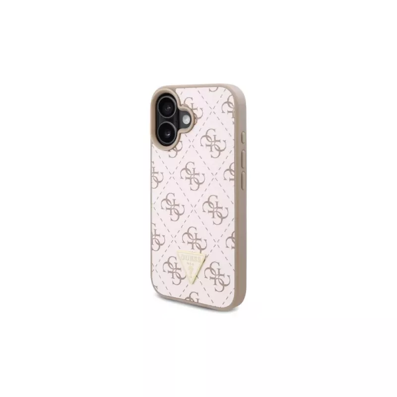 Guess GUHCP16SPG4GPH hardcase voor Apple iPhone 16 6,1 inch wit 4G Triangle