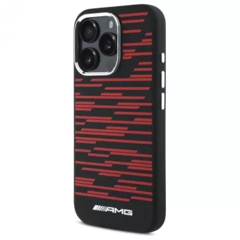 AMG AMHMP16X24SSRRK hardcase voor Apple iPhone 16 Pro Max 6,9 inch silicone Graphics MagSafe zwart