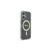 Guess GUHMP16SH4STK hardcase voor Apple iPhone 16 6,1 inch zwart IML 4G MagSafe