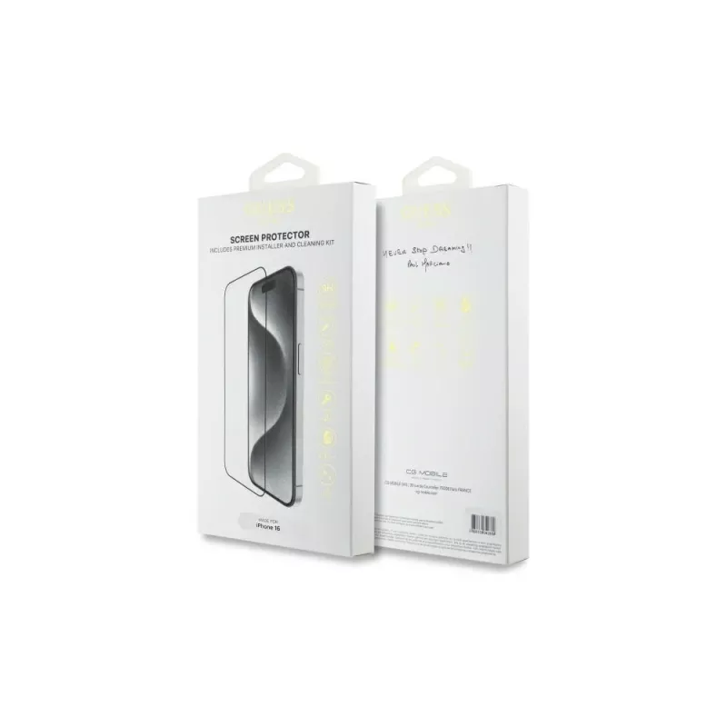 Guess GUTGP16SBOKGCIT iPhone 16 6,1 inch screenprotector 2.5D Outline - gehard glas