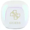 Guess 4G Printed Logo True Wireless Stereo Bluetooth-oordopjes met oplaadcase (wit)
