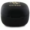 Guess GUTWSJ144ESK True Wireless Stereo Bluetooth-oordopjes met oplaadcase, zwart iriserend 4G Printed Logo