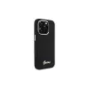 Guess GUHCP16XSMBSLK iPhone 16 Pro Max 6.9 zwarte hardcase Silicone Script Metal Logo & Frame