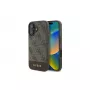 Guess 4G Bottom Stripe Case voor iPhone 16 Plus (bruin)