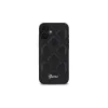 Guess Quilted Metal Logo hardcase voor Apple iPhone 16 Plus 6,7 inch - zwart