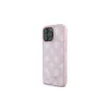 Guess GUHMP16LPGPYSP iPhone 16 Pro 6,3 inch roze hardcase Peony Script Logo MagSafe