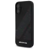 AMG AMHMP16S2SCFR iPhone 16 6,1 inch zwarte hardcase Checkered Flag Pattern MagSafe