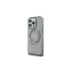 Guess GUHMP16LHFWFCK iPhone 16 Pro hardcase IML Flowers Wreath MagSafe zwart