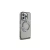 Guess GUHMP16LHFWFCK iPhone 16 Pro hardcase IML Flowers Wreath MagSafe zwart