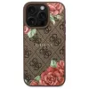 Guess GUHMP16LP4ROPEMCW iPhone 16 Pro Hardcase 4G Flowers Print MagSafe bruin