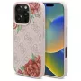 Guess GUHMP16XP4ROPEMCP iPhone 16 Pro Max 6,9 inch roze hardcase 4G Flowers Print MagSafe
