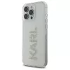 Karl Lagerfeld KLHCP16XHKLSTDCT Hard Case voor iPhone 16 Pro Max 6,9 inch transparant met strass-logo