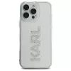 Karl Lagerfeld KLHCP16XHKLSTDCT Hard Case voor iPhone 16 Pro Max 6,9 inch transparant met strass-logo