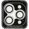 2-in-1 Guess BP Rhinestone Screen and Camera Lens Protector Kit voor iPhone 16 Pro Max goud