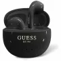 Guess Glossy Effect EggShape Printed Classic Logo TWS Earbuds zwart