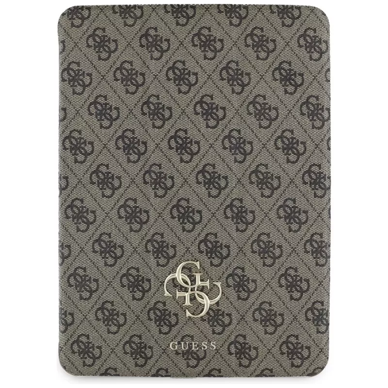 Guess GUFC11PM24PS4SGW iPad Pro 11 M4 2024 / M5 2025 bruin magnetisch 4G Big Logo Folio Case