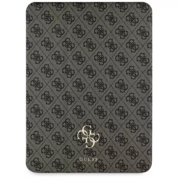 Guess GUFC13PM24PS4SGW iPad Pro 13 M4 2024 / M5 2025 bruin Magnetische 4G Big Logo Folio Case