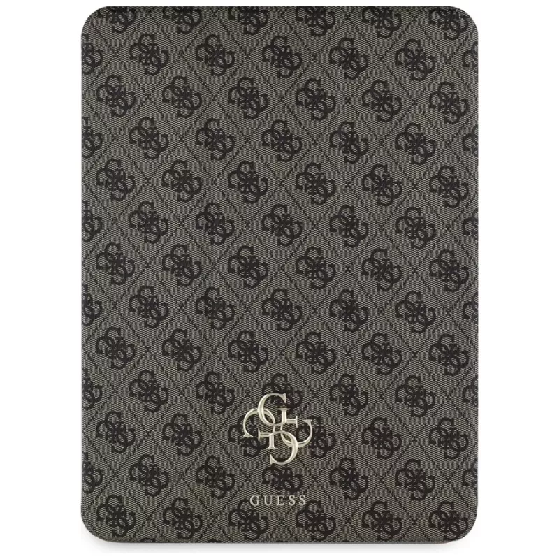 Guess GUFC13PM24PS4SGW iPad Pro 13 M4 2024 / M5 2025 bruin Magnetische 4G Big Logo Folio Case