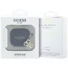 Guess Silicone 4G Charm Case voor AirPods 4 - zwart