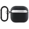 AMG AMA4SLWK AirPods 4 hoesje zwart leer wit logo
