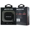 AMG AMA4SLWK AirPods 4 hoesje zwart leer wit logo