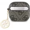 Guess 4G Strass Charm beschermhoes voor Apple AirPods 4, bruin
