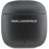 KARL LAGERFELD Metal Printed Logo TWS-oordopjes met ANC/ENC - zwart