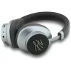 KARL LAGERFELD Grained Initials Bluetooth ANC over-ear koptelefoon zwart