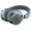 Karl Lagerfeld Grained Initials Bluetooth ANC over-ear koptelefoon grijs
