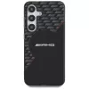 AMG Double Layer Rhombs MagSafe hoesje voor Samsung Galaxy S25+ zwart-rood