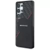 Hoesje AMG Double Layer Rhombs MagSafe voor Samsung Galaxy S25 Ultra zwart-rood