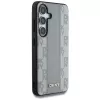 DKNY leren Checkered Pattern MagSafe hoesje voor Samsung Galaxy S25 - taupe