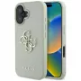 Guess Grained Big 4G Logo Small Classic backcover voor iPhone 16 - groen