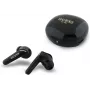 Guess Flat Classic Logo Electroplated TWS Earbuds met oplaadcase (zwart)